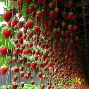 Клубника ампельная Анастасия купить по цене от 370р. в интернет-магазине «Посадика» с доставкой почтой в в Дагестанские Огние и по всей России – [изображение №1].